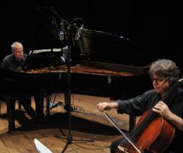 Locandina: Danilo Rea e Paolo Damiani in concerto
