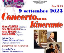 Locandina: Concerto.... Itinerante