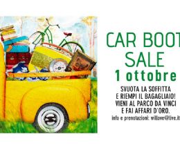 Locandina: Car Boot Sale al Da Vinci Village