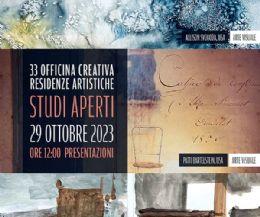Locandina: Residenze artistiche: studi aperti