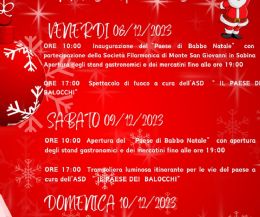 Locandina: Villaggio di Babbo Natale