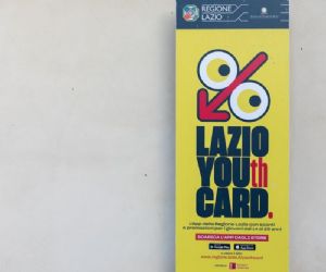 Locandina: Buoni libro con 'Lazio YOUth Card'