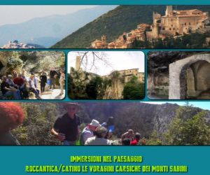 Locandina: Roccantica Catino: Le voragini carsiche dei monti sabini