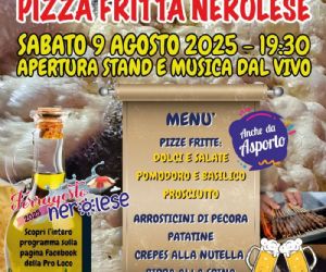 Locandina: Sagra della pizza fritta nerolese
